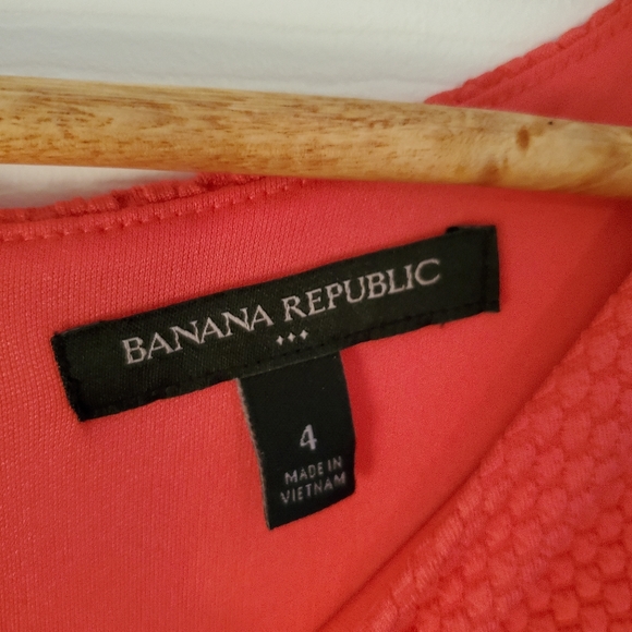 Banana Republic bright peach summer dress - Picture 4 of 4